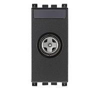 Vimar 0R19300.01 Prise TV-Rd-SAT Directe, Gris