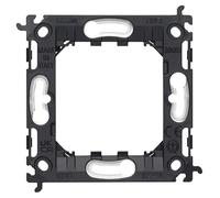 VIMAR 0R30603 Ligne support 2 m, sans vis, pour boîtes encastrées avec entraxe 60 mm ou 56 x 56 mm, composable avec entraxe 71 mm, appareils accrochables horizontalement ou verticalement