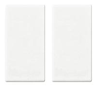Vimar 14506 Touche interchangeable 1 module pour commandes par radiofréquence EnOcean, Bluetooth, ZigBee, série Plana, 2 pièces, blanc