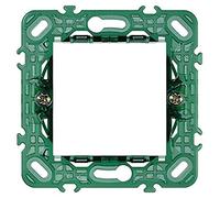 Vimar 14602 Plana Support de montage 2 modules, avec griffes, pour boîtes d'encastrement ø 60 mm, modulaire avec entraxe 71 mm