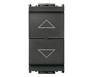 Vimar 16494 Idea Commande sans fil sans fil avec sortie à relais pour volet roulant avec lamelles orientables, contrôle à distance, double technologie Bluetooth 5.0 et Zigbee 3.0