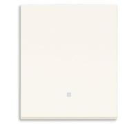 Vimar 30000.2B Ligne Interrupteur aligné illuminable, bouton remplaçable, blanc, 2 modules