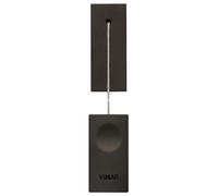 VIMAR 30054.G Ligne Bouton à tirant, en échange NO/NC, avec 1,5 m cordon et bouton, noir