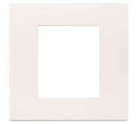Vimar 30642.00 série Ligne Plaque 2 modules, technopolymère, blanc