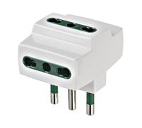 VIMAR - Adaptateur Multiple S17 + 3 pôles 17/11 Blanc