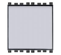 VIMAR ARKE' 19050 Bouton Plaquette 1P NO 10A Gris