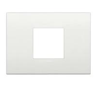 VIMAR Arke série - Cadre Classic 2 modules central tecnopol. Blanc