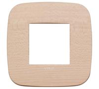 VIMAR Arke série - Cadre Round 2 modules en bois Érable