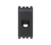 VIMAR Arke série - Prise RJ45 netsafe catégorie 5e UTP Gris