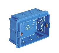 Vimar Boîte d'encastrement rectangulaire 3M Bleue