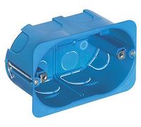 VIMAR - Boîte encastrable 3 modules pour mur creux Bleu