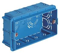 Vimar Boîtier encastrable rectangulaire pour 4 modules Bleu