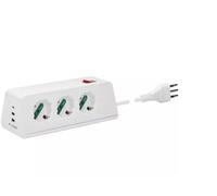 Vimar desk power strip 3 prises universelles + 3 usb +S11+Cbe blanc - 00608.CC.B