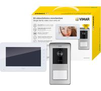 Vimar Elvox kit d'interphone vidéo platine de rue+moniteur+alimentation - K4293