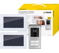 Vimar Elvox kit portier vidéo moniteur + bloc d'alimentation + bloc porte + dis