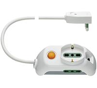Vimar FP00511.L.B Prise universelle 2P17/11 et Spb17 3 m Blanc