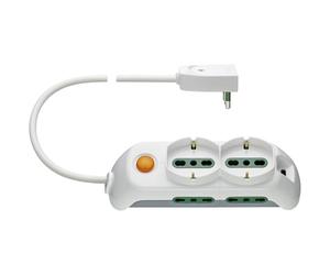 Vimar FP00521.L.B Deux Prises universelles 4P17/11, Spb17, 3 m, Blanc
