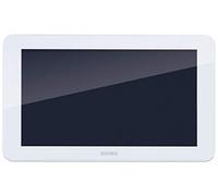 Vimar K40957 Moniteur additionnel connecté de couleur LCD 7in mains-libres avec écran tactile et connexion Wi-Fi pour kit visiophone connecté, alimentation DIN, Blanc