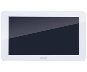 VIMAR K42937 Moniteur supplémentaire à écran tactile couleur LCD 7 pouces mains libres pour kit portier-vidéo, 1 alimentation 40103, avec attaches pour fixation murale