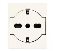 Vimar Linea prise encastrée universelle 2P+E P40 2 modules blanc- 30211.B
