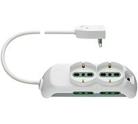 VIMAR MULTIPRESA 2 SCHUKO 4 LOOP CÃ‚BLE 1,5M WHITE COLOR FP00520.C.B