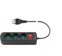 Vimar Multipresa 3 prises universelles + S11+ cbe noir - 0R00637.CC