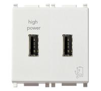 VIMAR PLANA 14295 Unité Alimentation USB 5V 2,1A 2M Blanc