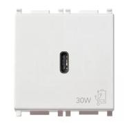 Vimar Plana 30W usb C bloc d'alimentation blanc - 14298
