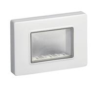 VIMAR Plana boîtes de surface - Couvercle IP55 3 Module avec vis gris rAL7035