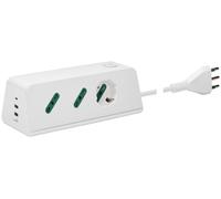 VIMAR Prise De Bureau 1UNIV + 2P17/11 + 3USB + S17 N - 00604.CC.B