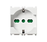 VIMAR prise universel 2P + T 16 A Blanc