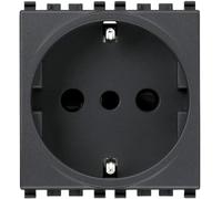 VIMAR série eikon - Prise 2 Pôles + Terre 16 A P30 gris