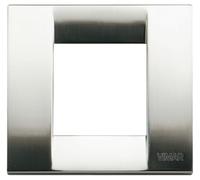 VIMAR série Idea - Plaque Classica 1 - 2 module métal idée en nickel brossé