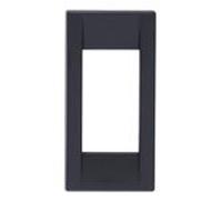 VIMAR série Idea - Plaque Classica 1 module Panneau en plastique gris graphite
