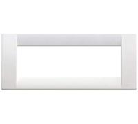 VIMAR série Idea - Plaque Classica 6 module en plastique blanc brillant