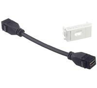 Vimar Série Plana Prise HDMI Blanc