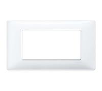 VIMAR série plat - Carte 4 Module antibactérien Blanc