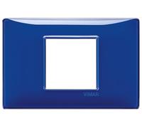 VIMAR série plat - Plaque 2 module central Reflex SAPHIR
