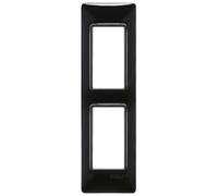 VIMAR série plat - Plaque 2 module panel tecnopolimero Noir