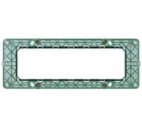 Vimar série plate - Support 7 module avec vis