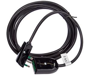 Vimar Vim-0P32364 Rallonge Électrique Avec 3 Fiches Plates G0.75 Noir