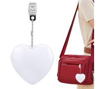 VIMAZ 1 lampe LED en forme de cœur pour sac à main, lampe LED à capteur automatique à activation tactile, veilleuse à suspendre en forme de cœur pour femme et fille