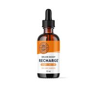 Vimergy Brain Body Recharge* - avec vitamine D3, K2 et CoQ10 - Renforce les muscles et les os - Protège contre les radicaux libres - Végane et sans gluten - 55 mL