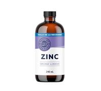 Vimergy Zinc Liquide 240 ml - 240 Portions - Complément de Zinc Liquide - Bon pour le Métabolisme et les Os - Antioxydant - Sans Sucre Raffiné - Sans Gluten, Sans OGM, Végan, Paléo-Amical