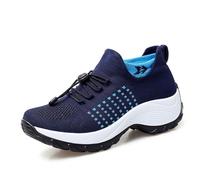 Vimlo Orthofit - Chaussures orthopédiques for Femmes, Baskets de Tennis légères en Maille Respirante Ultra-Confortables, Chaussures de Marche orthopédiques à Enfiler for Femmes (Color : B, Size : 42)