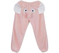Vimlo Pyjamas Jumbo Trunks, Pantalons éléphant for Hommes Femmes, Pantalons de Pyjama drôles et Mignons en Tronc d'éléphant Doux for Hommes Pyjamas éléphant (Color : Pink Long, Size : L)