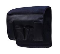 Vimmor Organiseur en velours doux et silicone antidérapant pour accoudoir de canapé ou fauteuil avec rangements pour télécommande, téléphone portable, livres, magazines et crayons