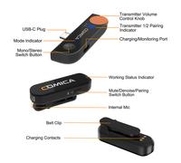 Vimo S-UC Mic System 800mAh TX16x16x50 Black