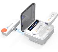 Vimo S Uc Micro Cravate Sans Fil Pour Android Usb-C, Annulation Active Bruit, Transmission 200M, Micro Sans Fil Plug&Play Avec Boîtier De Charge Pour Interview Youtube Tiktok Live Stream(Bla[X1229]