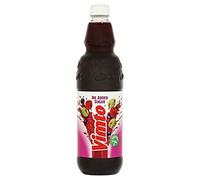 Vimto Jus De Fruits D'Origine Cordiale Sans Sucre Ajouté (1L)